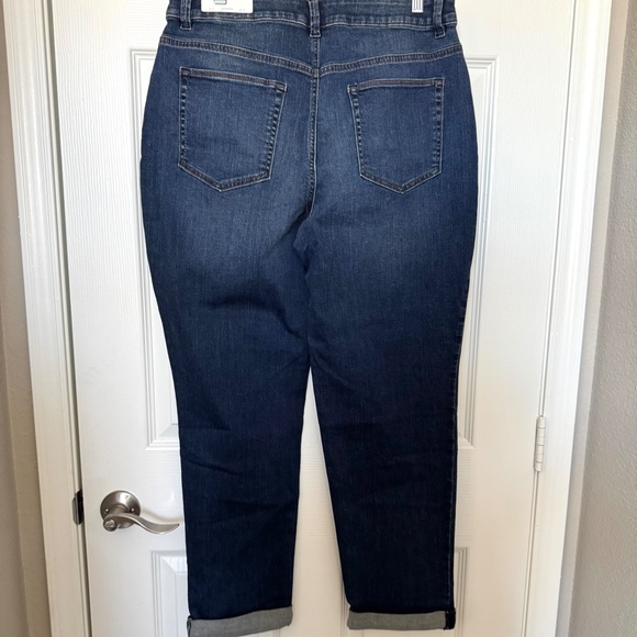 Chico's Platinum Boyfriend Jeans, Chico's size 1.5 - Picture 2 of 14
